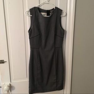 H&M Grey & Black Pencil Dress- Size 8 (EUC)